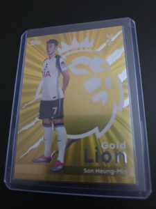 Topps 2025-26 Premier League Son Heung-Min Gold Lion Tottenham Hotspur for sale on Ebay