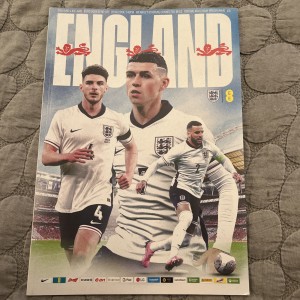 ENGLAND v ICELAND OFFICIAL FOOTBALL PROGRAMME  EURO 2024 SEND OFF WEMBLEY for sale on Ebay