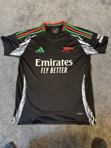 Arsenal Away Kit 2024-25 Labrum Football Shirt Size L Men’s for sale on Ebay