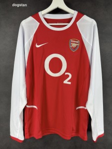 Rare Nike Arsenal long-m sleeve home jersey 2002-04 seasons Invincibles 14 Henry for sale on Ebay