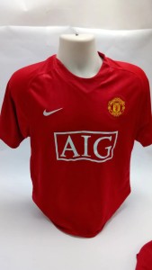Manchester United 2007 09 Home Shirt Ronaldo 7 Nike Red for sale on Ebay