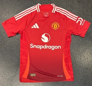 adidas Player Issue Manchester United Home Shirt P Code - Medium for sale on Ebay