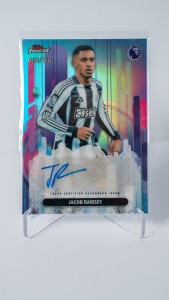 Jacob Ramsey - Newcastle United - Topps Finest 2026 - Auto #/150 for sale on Ebay