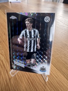 Topps Chrome UCC 2026 Anthony Gordon 8/10 Newcastle United for sale on Ebay