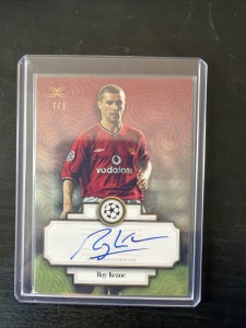 Topps Definitive Collection UCC 2024/25 Roy Keane Auto 1/1 Manchester United for sale on Ebay