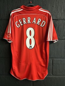 Liverpool 2006/08 Genuine Home Shirt - Large - Gerrard 8 for sale on Ebay