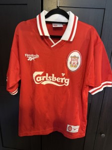 Liverpool 1996/1997/1998 Home Football Shirt Mens Medium - Authentic for sale on Ebay