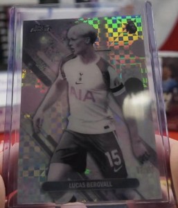 Topps Finest Lucas Bergvall Tottenham Hotspur / 17/60 for sale on Ebay