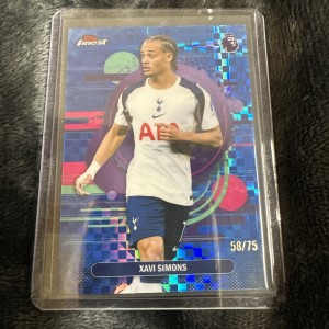 Topps Premier League Finest 2026 - Xavi Simons 58/75 Tottenham - Uncommon  for sale on Ebay