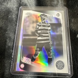 Topps Chrome UCC 2026 - Negative - Jota - Celtic FC for sale on Ebay