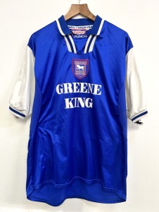 Ipswich Town ITFC Home Shirt 1997-98 PUNCH Greene King Size XL 44