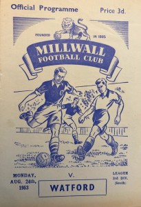 Millwall v Watford Div 3 (S) 1953/54 for sale on Ebay