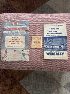 1953 Fa Cup Final Programme Plus Ticket & Song Sheet for sale on Ebay