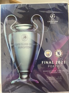 Champions League Final 2021 Chelsea v Manchester City for sale on Ebay