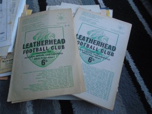 LEATHERHEAD V SOUTHALL 1966-7+1969-70 for sale on Ebay