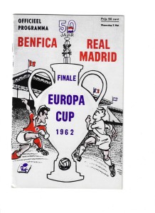 1962 European Cup Final Benfica v Real Madrid - Programme for sale on Ebay