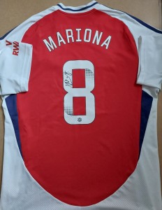 Mariona Caldentey Arsenal Espana Womens Football Signed Shirt 