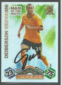 Geovanni - HULL CITY - Signed Match Attax Card for sale on Ebay