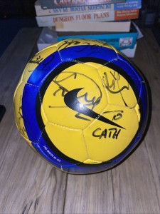 nike T90 football signed chairty ball liverpool vs man city for sale on Ebay