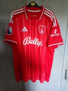 Nottingham Forest Home Shirt 25/26 Adidas Size 2XL Pre Loved Excellent Condition for sale on Ebay