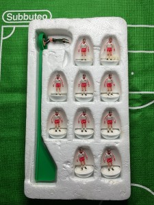 Subbuteo Nottingham Forest 2nd Kit / Poland/Fortura Düsseldor Ref 412 Vintage for sale on Ebay