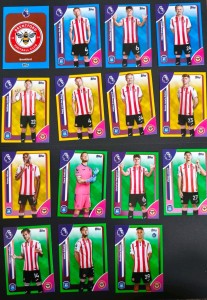 Topps Premier League 2025/2026 Brentford Parallel Bundle - Green Yellow Blue for sale on Ebay