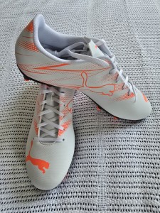 Puma Football Boots White/Glow Red FG/​AG Firm/​Artificial Ground Size Adults 11 for sale on Ebay