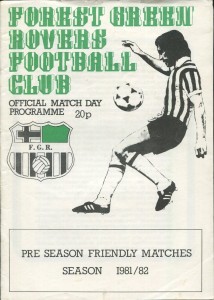 Forest Green Rovers v Bristol Rovers, Swindon Town, Newport County  1981-82 Frie for sale on Ebay