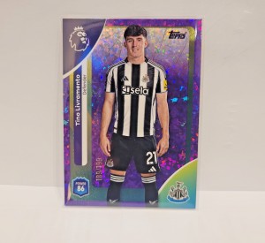 Topps Premier League 2026 Newcastle United Tino Livramento /199 Pack Fresh for sale on Ebay