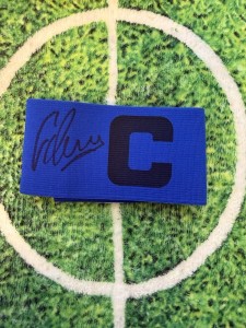 Dan Petrescu Of Romania,Chelsea& Sheffield Wednesday Signed Captain Armband WCOA for sale on Ebay