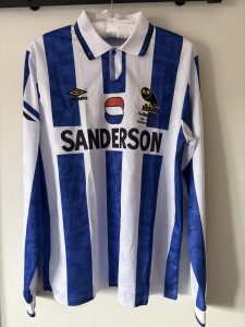Sheffield Wednesday 1993 Coca Cola Cup Final Shirt Waddle, Size Large for sale on Ebay