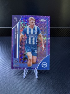 Brighton TOM WATSON RC /75 - 2025-26 TOPPS CHROME PREMIER LEAGUE NUMBERED for sale on Ebay