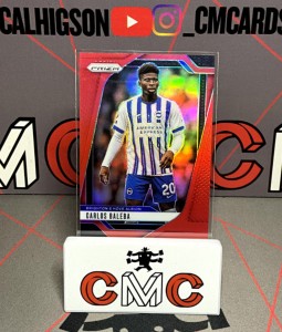 2024-25 panini prizm Carlos Baleba red /199 Brighton for sale on Ebay