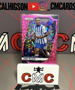 2024-25 panini prizm Danny Welbeck pink breakaway /149 Brighton for sale on Ebay