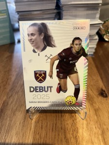 Panini Eternity WSL Sarah Brasero-Carreira Insert West Ham for sale on Ebay