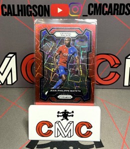 2023-24 panini prizm Jean-Philippe Mateta red lazer /49 Crystal Palace for sale on Ebay