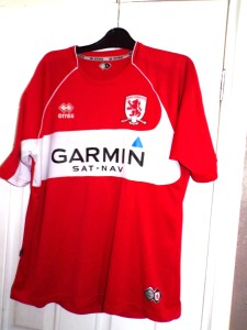 middlesbrough no 15 carson year 2008-09 home football shirt size xl good cond for sale on Ebay