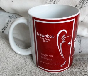 LIVERPOOL FC MEMORABILIA - LIVERPOOL  V AC MILAN ISTANBUL 05 ATATURK STADIUM MUG for sale on Ebay