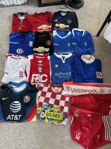 Bulk / Job Lot Football Shirts - Liverpool - Manchester United - Birmingham for sale on Ebay