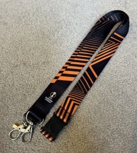 Nottingham Forest v Aston Villa UEFA Europa League Media Lanyard - Rare for sale on Ebay