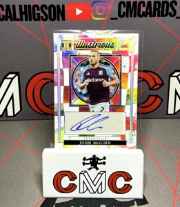 2024-25 panini impeccable John Mcginn illustrious ink auto /49 Aston Villa for sale on Ebay