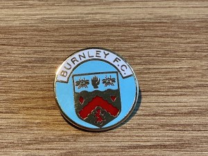 BURNLEY BADGE for sale on Ebay