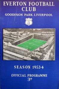 Everton v Swansea F A Cup 4th round 1953/54 for sale on Ebay