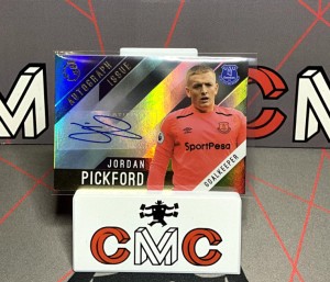 2017-18 topps premier league gold Jordan Pickford auto Everton for sale on Ebay