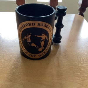 Portmeirion Stafford Rangers Non League Cup Winners 1972 Tankard No 1066 for sale on Ebay