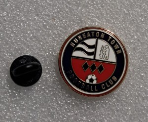 NUNEATON TOWN FC BADGE for sale on Ebay