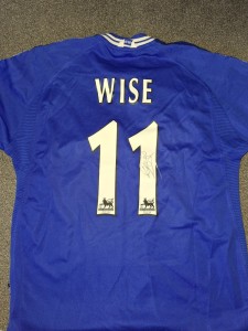 Dennis Wise Chelsea Signed Shirt 2000 for sale on Ebay