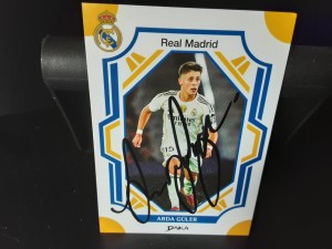 ARDA GULER - REAL MADRID Hand Signed DAKA Football trading card for sale on Ebay