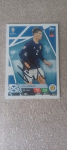 AARON HICKEY - SCOTLAND -  HAND  SIGNED 