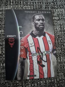 Signed Tendayi Darikwa Lincoln City Football EFL eternity Panini Card 2025/26 for sale on Ebay